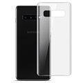 Imak Hydrogel Samsung Galaxy S10+ Takakannen Suojakalvo - Kirkas - 2 Kpl.