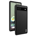 Imak LX-5 Google Pixel 6a Hybridikotelo - Hiilikuitu - Musta