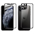 Imak Metal iPhone 11 Pro Panssarilasi Suojaussetti - Musta