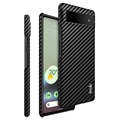 Imak Ruiyi Google Pixel 6a Hybridikotelo - Hiilikuitu - Musta