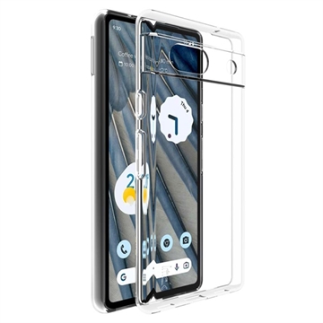 Google Pixel 7a Imak UX-5 TPU-kotelo - Läpinäkyvä