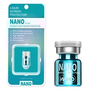 Näkymätön Nano Liquid Panssarilasi Älypuhelimelle - 9H, 2.5ml