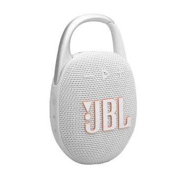 JBL Clip 5 Vedenpitävä Bluetooth-kaiutin - Valkoinen