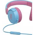 JBL JR310 Lasten kuulokkeet mikrofonilla - sininen / vaaleanpunainen