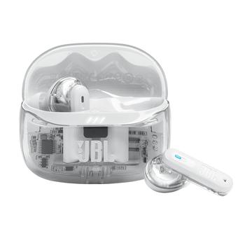 JBL Tune Beam 2 Ghost Edition True Wireless Kuulokkeet - Valkoinen