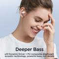 JOYROOM JR-BB1 In-Ear Bluetooth-kuulokkeet Subwoofer Langattomat kuulokkeet IPX4 Vedenpitävät korvanapit - Valkoinen
