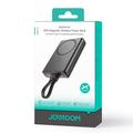 JOYROOM JR-PBM01 PD 20W 10000mAh Puhelin Power Bank Magneettinen langaton laturi, jossa on sisäänrakennettu kaapeli / potkulaite - musta