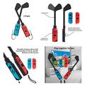 JYS JYS-NS215 10-in-1 Motion Control Grips Holder Golf Clubs Wrist Dance Band Handle Leg Strap Tennis Racket Game Accessories Set for Nintendo Switch