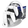 Sony PlayStation 5 DualSense Peliohjain Työpöytäjalusta JYS-P5128 - Valkoinen