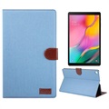 Samsung Galaxy Tab A 10.1 (2019) Jeans Suojakotelo - Vauvansininen
