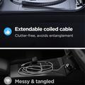 Joyroom 3A Easy-Travel kierretty pikalatauskaapeli USB-A:sta USB-C:hen - 1.5m - musta