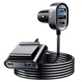 Joyroom JR-CL05 5-Porttinen Pikalaturi Autoon  - 2x PD USB-C, 3x QC3.0 USB - 72W