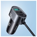 Joyroom JR-CL05 5-Porttinen Pikalaturi Autoon  - 2x PD USB-C, 3x QC3.0 USB - 72W