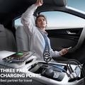 Joyroom JR-CL07 3-in-1 langallinen nopea autolaturi 72W - USB-C, USB-A - musta