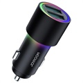 Joyroom JR-CL10 Miniautolaturi 24W - 2xUSB - Musta
