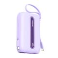 Joyroom JR-L012 Plus 20000mAh tehopankki USB-C, Lightning-kaapelit - 22.5W - violetti