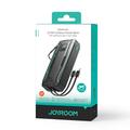 Joyroom JR-L018 22.5W 20000mAh tehopankki USB-C, Lightning kaapelit - musta