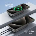 Joyroom JR-W020 Magneettinen Langaton Varavirtalähde  - 10000mAh - Tähtiharmaa