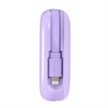 Joyroom Jelly Lightning Mini Varavirtalähde - 10000mAh/22.5W - Violetti