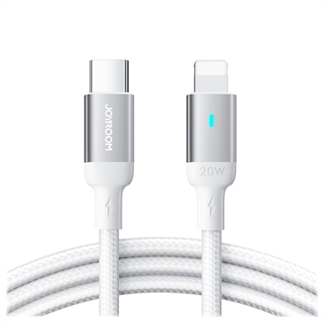 Joyroom S-CL020A10 Feifan Sarjan USB-C / Lightning Kaapeli - 2m - Valkoinen