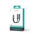 Joyroom SY-C03 2-in-1 audiosovitin - Musta