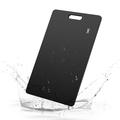 K2 Card-Style Smart Tracker Android Find My Device - Google Sertifioitu - Musta