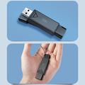 KAWAU C351 USB 3.0 High Speed C-tyypin + USB SD / TF-kortinlukija Kannettava OTG-sovitin