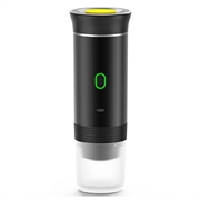 KF-JN-02 3-in-1 kannettava sähköinen espressokeitin retkeilyyn - musta