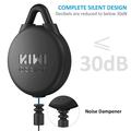 KIWI design VR Cable Management/Holder - 3 kpl. - Musta