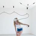 KIWI design VR Cable Management/Holder - 3 kpl. - Musta