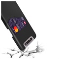 KSQ Samsung Galaxy A80 Suojakuori Korttitaskulla