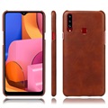 KSQ Elegant Slim Samsung Galaxy A20s Suojakuori - Ruskea