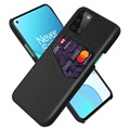 KSQ OnePlus 8T Suojakuori Korttitaskulla - Musta