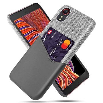 KSQ Samsung Galaxy Xcover 5 Suojakuori Korttipidikkeellä
