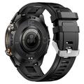 KT80 urheiluälykello - 3ATM vedenpitävä, Bluetooth-puhelut, 1.46" HD kosketusnäyttö, integroitu taskulamppu