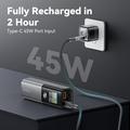 KUULAA KL-YD75 14000mAh:n varavirtalähde, 100W:n PD-pikalataus - USB-C/USB-A - Tarnish