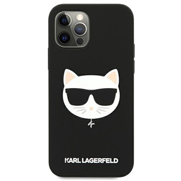 Karl Lagerfeld Choupette iPhone 12/12 Pro Silikoni Suojakuori