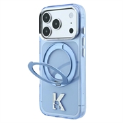 iPhone 18 Pro Max/17 Pro Max Karl Lagerfeld IML Ring Stand 360 Kameo Metal MagSafe suojakotelo
