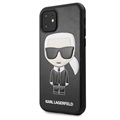 Karl Lagerfeld Ikonik iPhone 11 Suojakuori - Musta