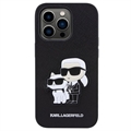 Karl Lagerfeld Ikonik Karl & Choupette iPhone 13 Pro Suojakuori