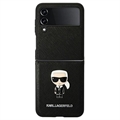Karl Lagerfeld Ikonik Saffiano Samsung Galaxy S22 5G Suojakotelo - Musta
