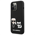 Karl Lagerfeld Karl & Choupette iPhone 13 Pro Silikonikuori