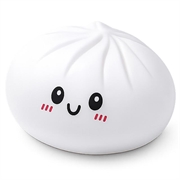 Kawaii Dumpling-pehmolelu stressin lievittämiseen - Valkoinen