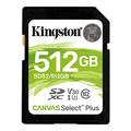 Kingston Canvas Select Plus SDXC-muistikortti SDS2 - 512Gt