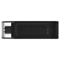 Kingston DataTraveler 70 USB Type-C Muistitikku - 64GB