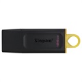 Kingston DataTraveler Exodia USB-Muistitikku - 128GB - Keltainen / Musta
