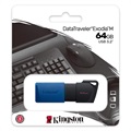 Kingston DataTraveler Exodia M USB 3.2 -muistitikku - 64GB - sininen