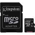 Kingston MicroSDXC Muistikortti SDC10G2/64GB