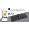 Neulottu Bluetooth-pääpanta urheiluun, Hands-Free-puheluihin - tummanharmaa