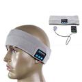 Neulottu Bluetooth-pääpanta urheiluun, Hands-Free-puheluihin - vaaleanharmaa